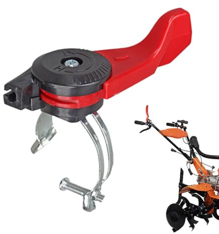 Commande d'Accélérateur pour Motoculteur | Poignée À Levier De Commande D'Accélérateur Pouce | Pièces De Rechange Et Accessoires Pour Tronçonneuse À Gazon