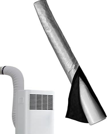 Air Conditioner Hose Pipe, Insulated Ac Hose Sleeve, Portable Heat-Insulated Pipe Wrap, Air Conditioner Pipes Fit for 5/6 Inch Dia AC Hoses
