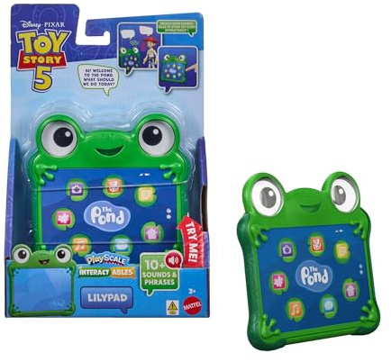 Mattel Disney and Pixar Toy Story 5 Interactables Figure, Lilypad 6 Inch Playscale, Movie Phrases & Converses with Other Characters in Line