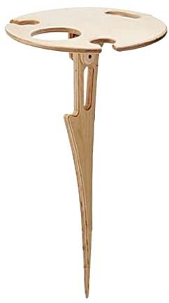 Table à vin en plein air, plage, camping, voyage, support pour verre à vin