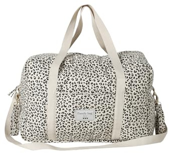 VERTBAUDET Wickeltasche mit Schultergurt und Taschen mit Matte, Beige bedruckt, Taille unique, Klassisch