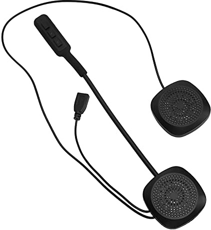 AMONIDA Bluetooth Motorcycle Headphone Wireless Noise Reduction Helmet Headset for All Helmets Stylish Design