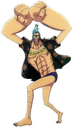 One Piece Cyborg / Franky transfer sticker animated cartoon character goods (seal) mail order (japan import)