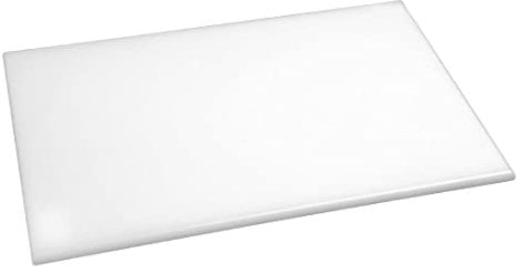 Hygiplas Standard High Density White Chopping Board for Bakery - 45x30cm