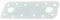 Alberts 846329 Flachverbinder | weiß kunststoffbeschichtet | 96 x 35 mm | 50er Set