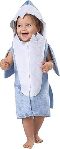 Dress Up America Baby Hai Kostüm – Blaues Hai-Kostüm für Kinder – Tolles Halloween-Kostüm für Kinder
