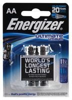 BATTERY, ULTIMATE LITHIUM AA 2PK 629762 By ENERGIZER