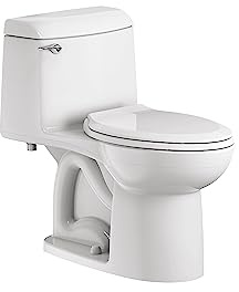 American Standard 2034314.020 Champion 4 One-Piece Toilet with Toilet Seat, Elongated Front, Chair Height, White, 1.6 gpf