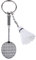 CuteFly Porte-clés Mini-bedminton Raquette Shuttlecock Pendentif Cadeau Homme Femme Blanc #3