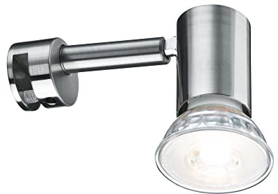 Paulmann Galeria Simplo LED Spiegelleuchte 1x5,3W GU10 Eisen gebürstet 230V Metall