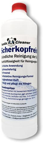 PandaCleaner Scherkopfreiniger 2.0 | Nachfüllflüssigkeit für Kartuschen | 1000ml