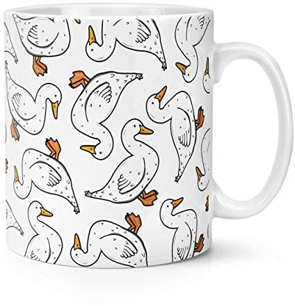 Duck Pattern 10oz Mug Cup
