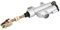 Pompa idraulica per pompa freno idraulica freno a pedale posteriore KIMISS per motociclo ATV Dirt Bike (Bianco)