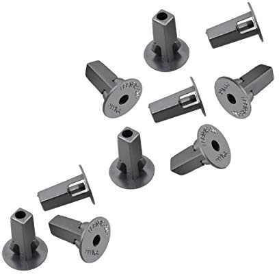 10x Kotflügel Radkasten Schmutzfänger Befestigungs Halter Clips Tüllen Set