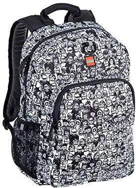 LEGO Kids' Heritage Classic Backpack, Color Me Crowd, One Size, Heritage Classic Backpack