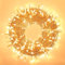 Elegear 100M 500 LED Christmas Fairy Lights Mains Powered with 8 Modes, Outdoor Waterproof String Lights Plug in for Xmas Tree Wedding Party Garden Outside/Indoor Decoration Decor, Warm Red
