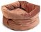 Designed by Lotte Fluco, Katzenkorb, Samt, pink, 45x45x35 cm