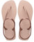 Havaianas - Flash Urban, Sandales Confortables, Élégantes et Polyvalentes, Fermeture à la Cheville, Lanières Métallisées Croisées, Femme, Ballet Rose Golden Blush, 37/38 EU