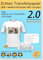 TransOurDream ECHTE Inkjet/Laser Transferfolie Transferpapier,DIN A3X10 Blatt+1 Silikonpapier,Bedruckbare Bügelfolie für helle T Shirts/Textilien,Folie für Tintenstrahldrucker und Laserdrucke