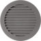 Ø 125mm Grigia Rotonda Griglia di Ventilazione in Plastica - Griglie D'Aerazione