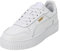 PUMA Carina Street, Sneaker Donna, White White Gold, 40 EU