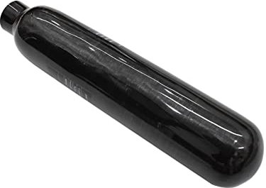 TUXING 30Mpa 4500Psi 0.3L 18Cu in 300cc Carbon Fiber HPA Tank, Gas Cylinder, Paintball Hunting for PCP Air Rifle Gun Daystate and FX Thread M18 * 1.5