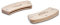 Lot de 2 anses amovibles en bois LOQY