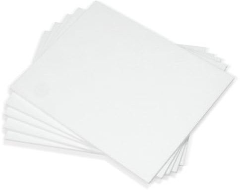 Láminas Poliespan Manualidades Pack 5 Unidades 42x29,7 cm Espuma Blanca Gruesa 2 cm Escolar Artesanía Modelismo Corte Fácil Decoración Escolar Aislante Ligero Espuma Dura Poliestireno