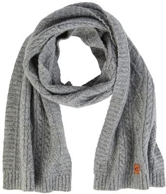 camel active 407510-4V51 Schal, Rock Grey, Einheitsgröße