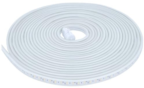 as - Schwabe LED Lichtband 25 m - Streifen Baustrahler 300W, 37.500 Lumen - langlebige LEDs - 120° Abstrahlwinkel - 10 Min Nachleuchtzeit - mit Befestigungsmaterial - IP65, 46711