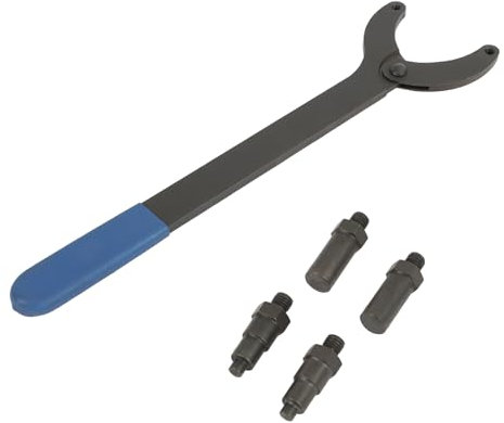 MOTOCOCHE Spezial Nockenwellenverstellwerkzeug Kurbelwellenschlüssel Sprocket Verstellbarer Schraubenschlüssel Kompatibel mit VW Golf Skoda VAG 3036 T10172