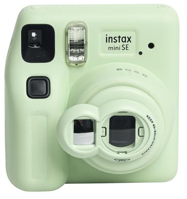 MUZIRI KINOKOO Close Up Lens for Instax Mini 7 Plus/Mini 7+/ Mini 7S / Mini SE Instant Camera with Self-Portrait Mirror for Fuji Mini 8 / Mini 8 + / Mini 9 / Mini KT Selfie Lens Mirror - Green