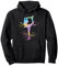 Eiskunstlauf Eiskunstlauf Bunte Mädchen Eislaufen Pullover Hoodie