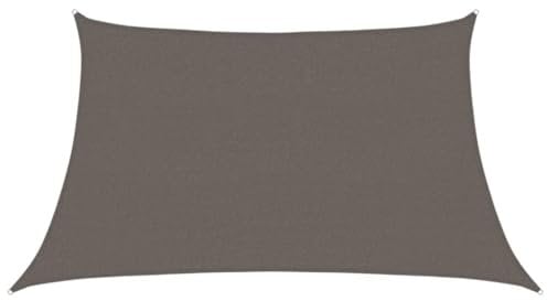 Rasen & Garten, Outdoor, Sonnenschirme und Sonnenschirme, Sonnensegel, 160 g/m², Anthrazit, 3/4 x 2 m, HDPE