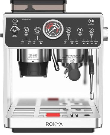 Rokya R1 Professional Espresso Coffee Machine - Dual Boiler System