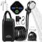 AUTOPkio Ducha Portatil Camping, Duchas al Aire Libre Acampada con Mejorada 6000mAh Bomba Batería Recargable, Pantalla Digital Inteligent para Senderismo, Baño, Lavado Autos (Negro)