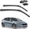 Escobillas Limpiaparabrisas para Volvo V40 2012 2013 2014 2015 2016 26in+19in, Escobillas Limpiaparabrisas Traseras Montaje Delantero Coche.