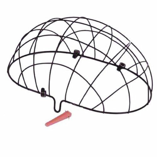 Basil BAS8FC Grille de protection pour panier de vélo pour chien Adulte Unisexe Argent