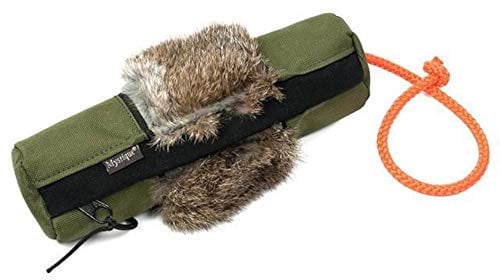 Mystique Snackdummy Futterdummy mit Fell (klein, khaki)