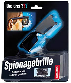 Die drei ??? Spionagebrille von KOSMOS, Detektiv Gadget, Detektivspielzeug, Detektiv Ausrüstung, Detektiv Set, Mitbringsel Kindergeburtstag, Geschenk für Kinder ab 8 - 12 Jahre
