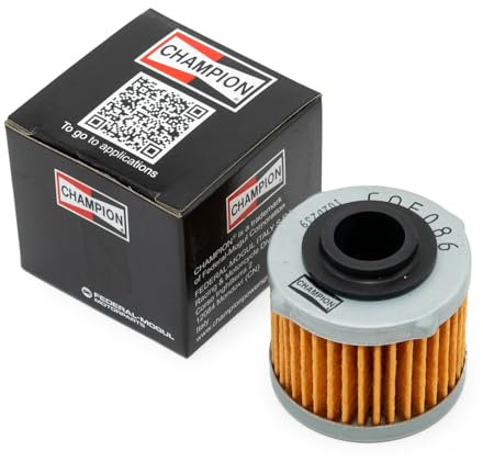 CHAMPION Filtro Olio COF086 Aprilia Scarabeo Light 125 200 Oil Filter COF086 Aprilia Scarabeo Light 125 200