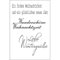 Efco Stempel Clear Liebe Wintergrüße, transparent, A7/ 74 x 105 mm, 3-teilig