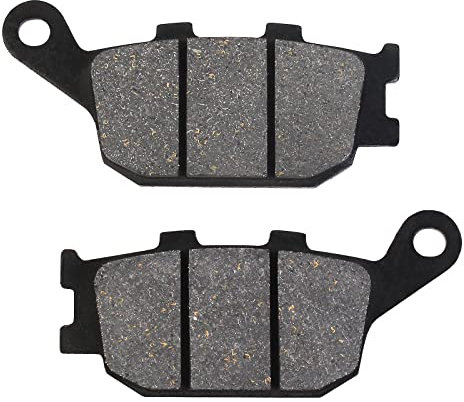 AHL Motocicleta Pastillas de Freno Trasero para DL 650 K4/K5/K6 V-Strom 2004-2006/DL 650 AK7-AK9/AL0 V-Strom ABS 2007-2011/DL 650 AL1 XP V-Strom Xpedition 2011/DL 900 Migrator 2014-2019 (Semi metal)