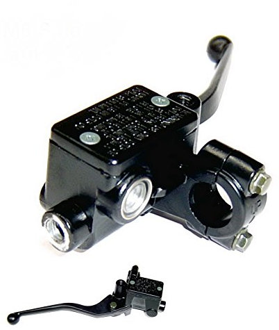 FASSME HYDRAULISCHER Haupt BREMSZYLINDER * RECHTS * mit BREMSHEBEL und M10 SPIEGELAUFNAHME GY6 China Roller Moped ATV z.B. BENZHOU YIYING REX RS YIBEN Jinlun MOTINO JONWAY BAOTIAN ZNEN HYOSUNG…