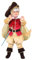 Ciao- Gatto con gli Stivali costume travestimento peluche bambino (3-4 anni), rosso