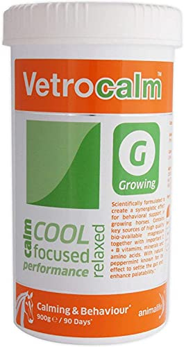 Animalife Vetrocalm Growing Calming Supplement 900g Clear
