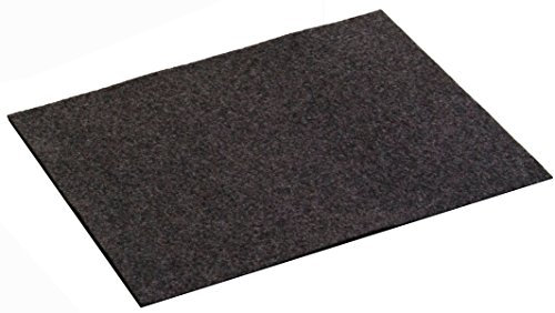AMF Life Support de Nettoyage pour Arme, Couleur et Taille au Choix, Tapis de Feutre, Feutre Possible des 2 Côtés, 4–5 mm d'épaisseur, Anthracite, 30cm x 45cm
