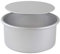 PME LBR103 Moule à gâteau rond en aluminium anodisé avec fond amovible Argenté