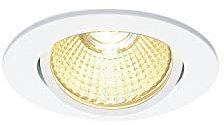 SLV NEW TRIA rund, LED Indoor Deckeneinbauleuchte, weiß, 1800-3000K, 7,2W