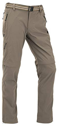 Maul Herren Bermuda Zip-Off Hose Ontario II Insect Shield, beige, 110